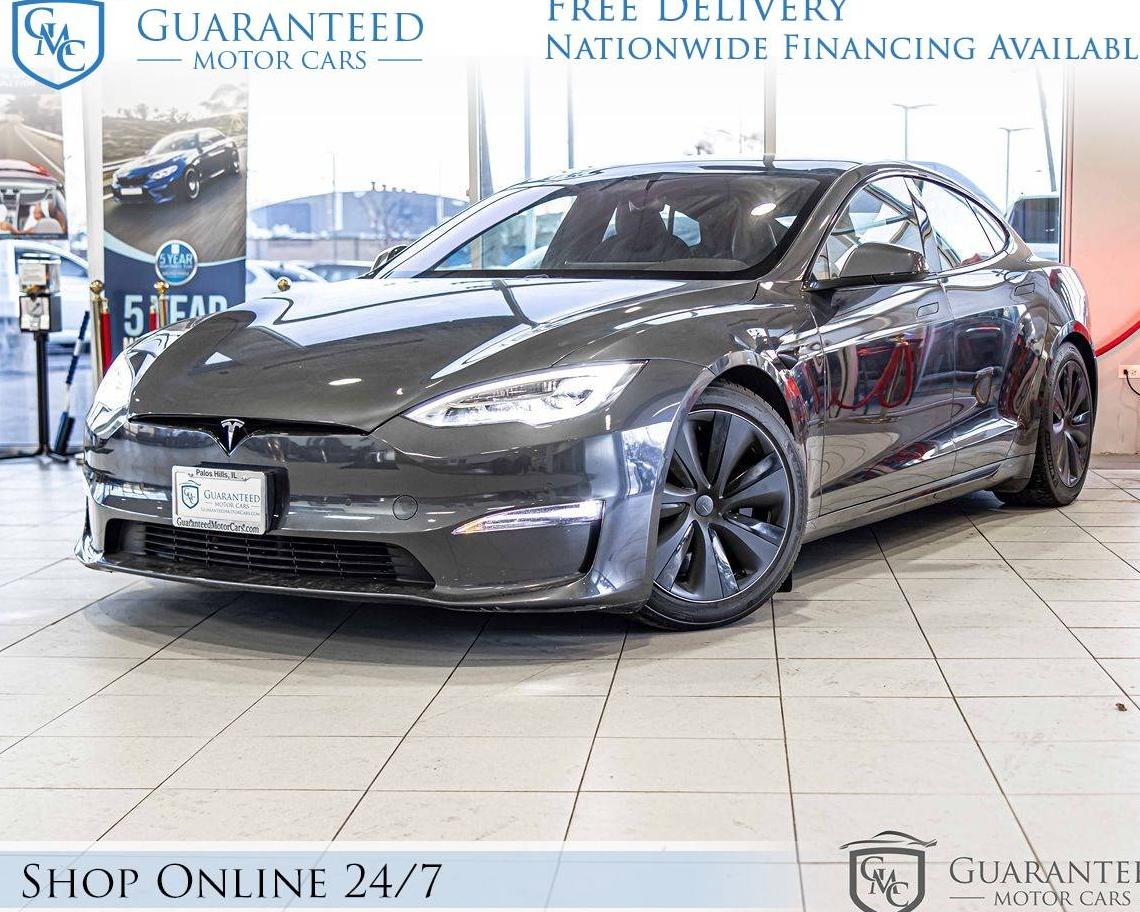 TESLA MODEL S 2021 5YJSA1E68MF441763 image